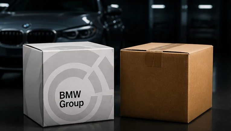 تشخیص لوازم یدکی اصلی BMW سری 3