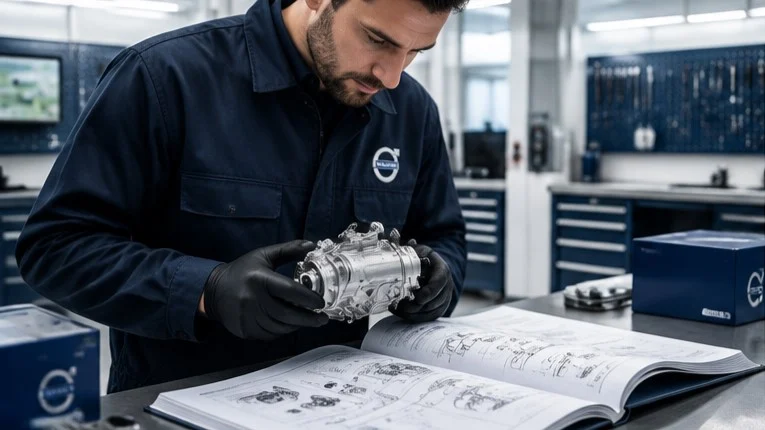 قطعه مناسب ولوو XC60 با کد فنی